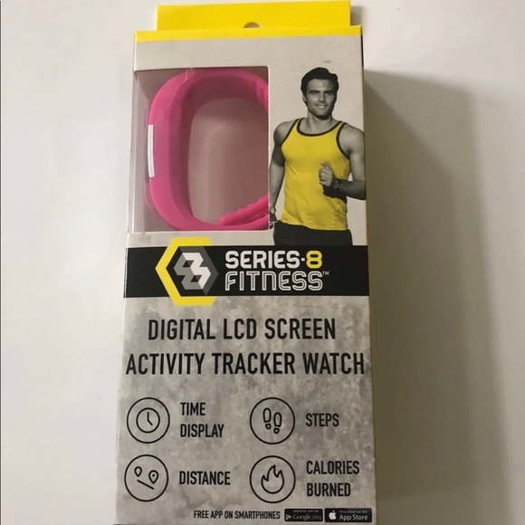 🆕 Series-8 PINK Fitness Tracker - Picture 2 of 3